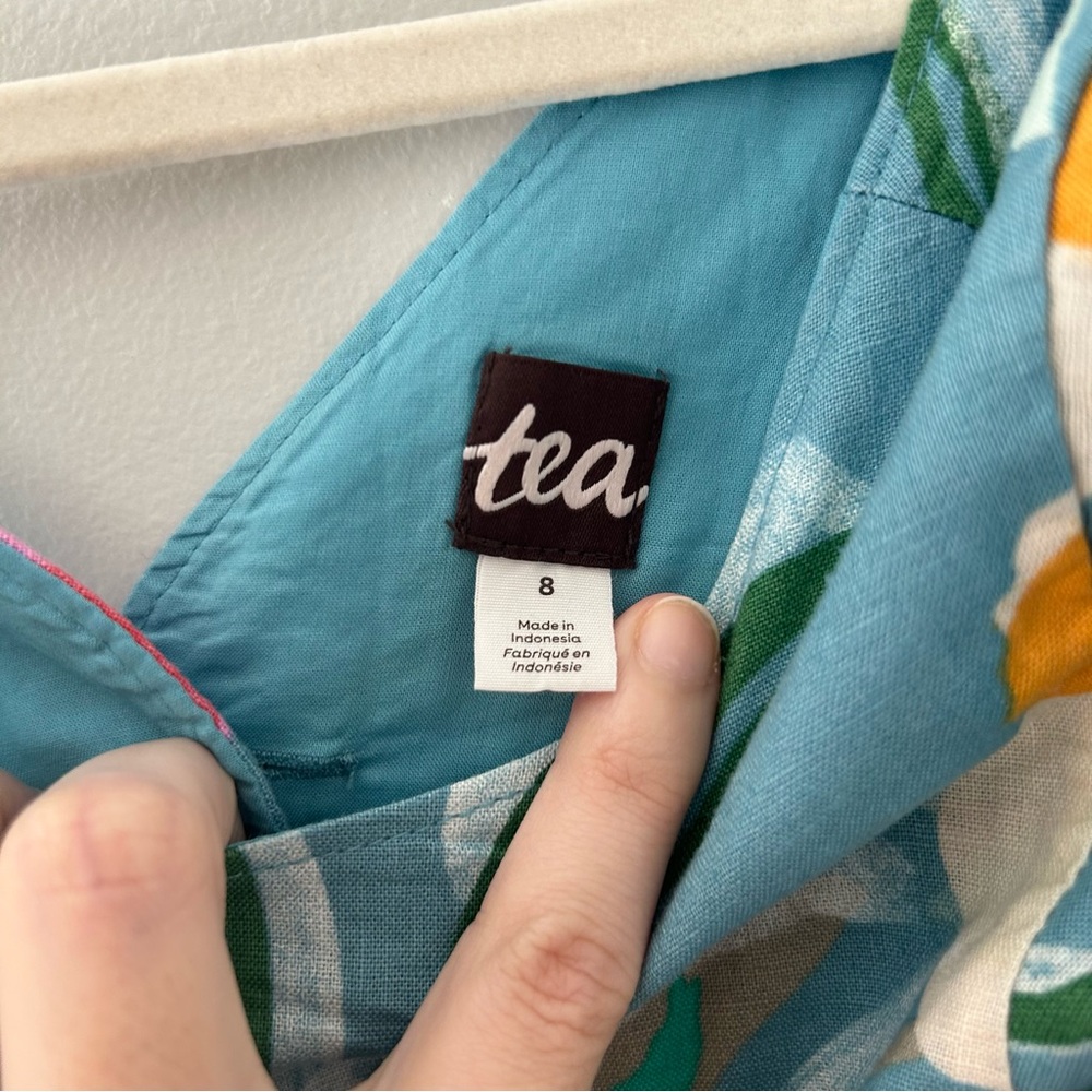 Tea Collection Button Back Skirted Dress - Picture 9 of 9